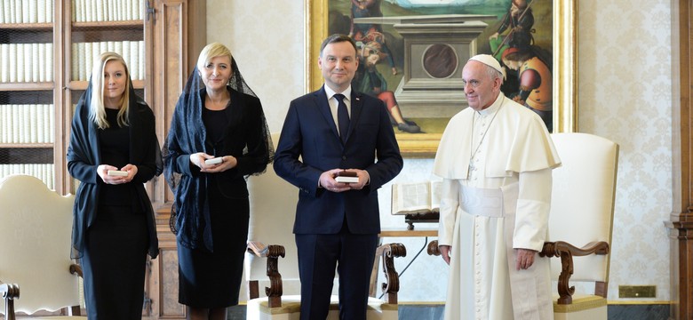 Prezydent Duda u Franciszka, także na prywatnej audiencji