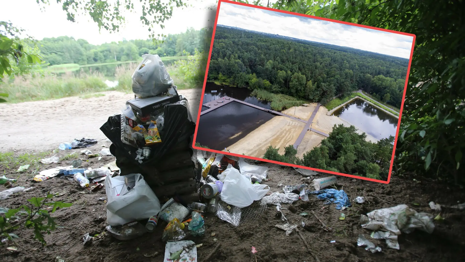 Za czasów PRL zjeżdżały tam tłumy. Kultowy staw zyskał nowe życie