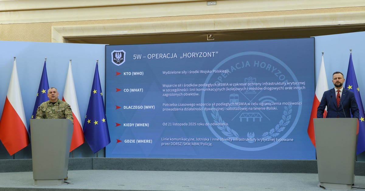 MSWiA: Rusza operacja "Horyzont". Kierwiński: Nasi żołnierze codziennie odpierają ataki, nie o każdym słyszycie