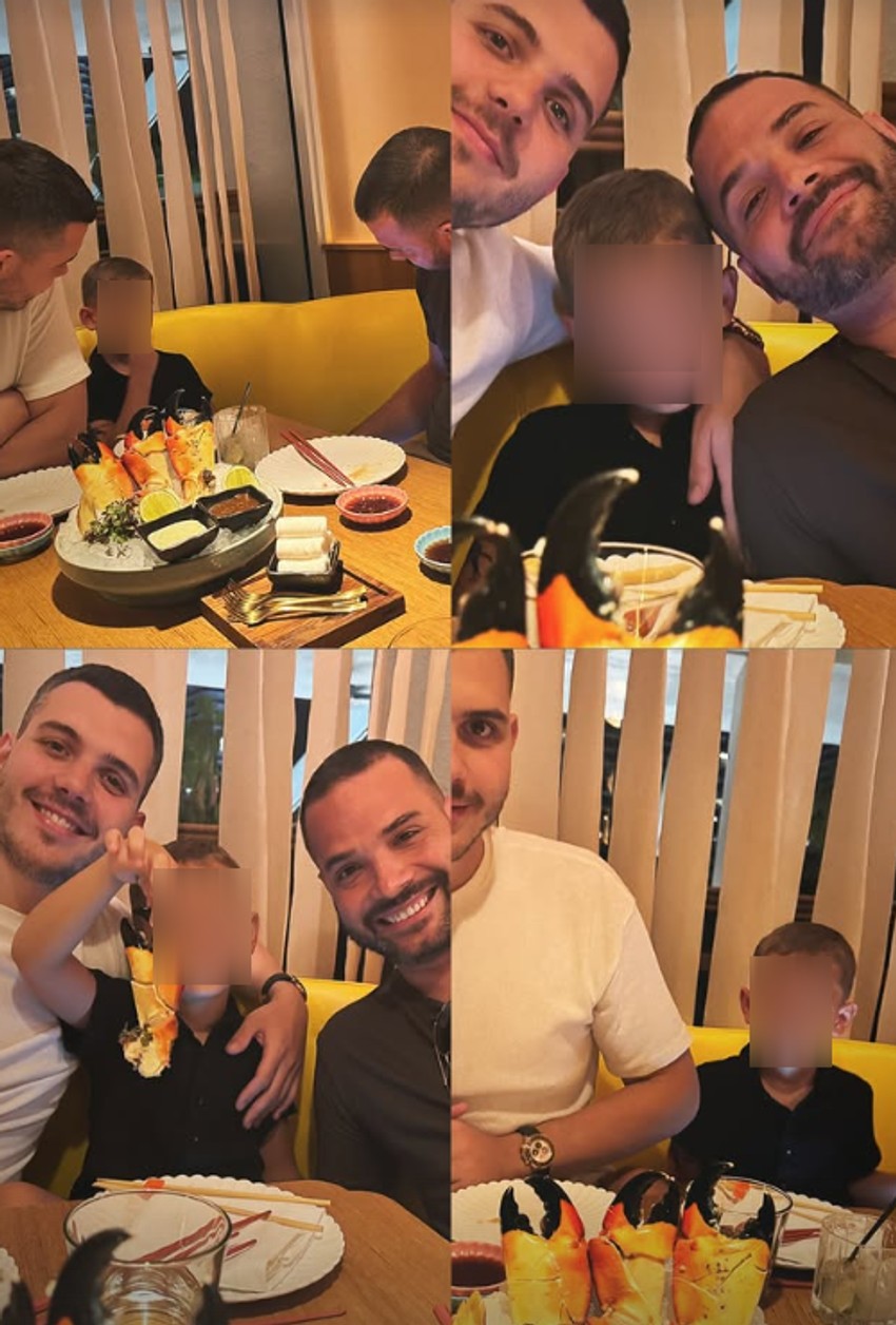 Lepa Brena sa porodicom u Majamiju