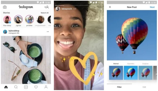 Instagram Lite na Androida