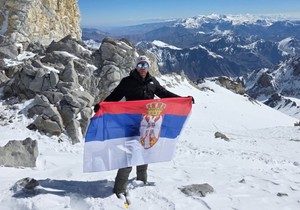 Marko Nikolić na Akonkagvi