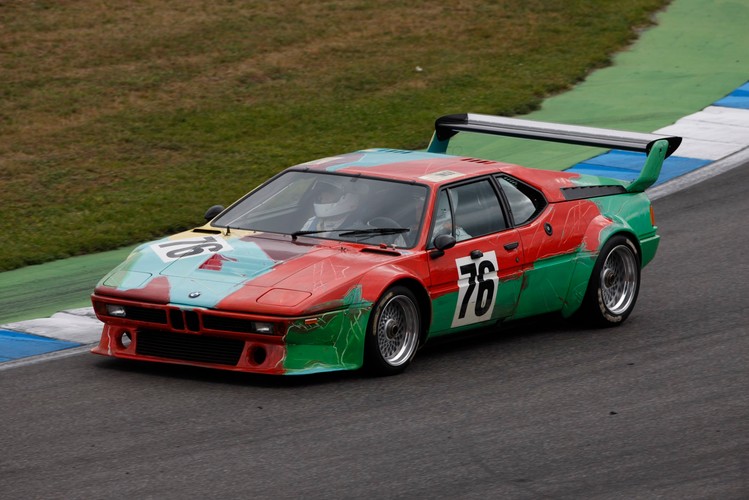 BMW M1  pomalowany przez Andiego Warhola