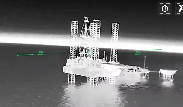 Ukrajinci pogodili naftnu platformu