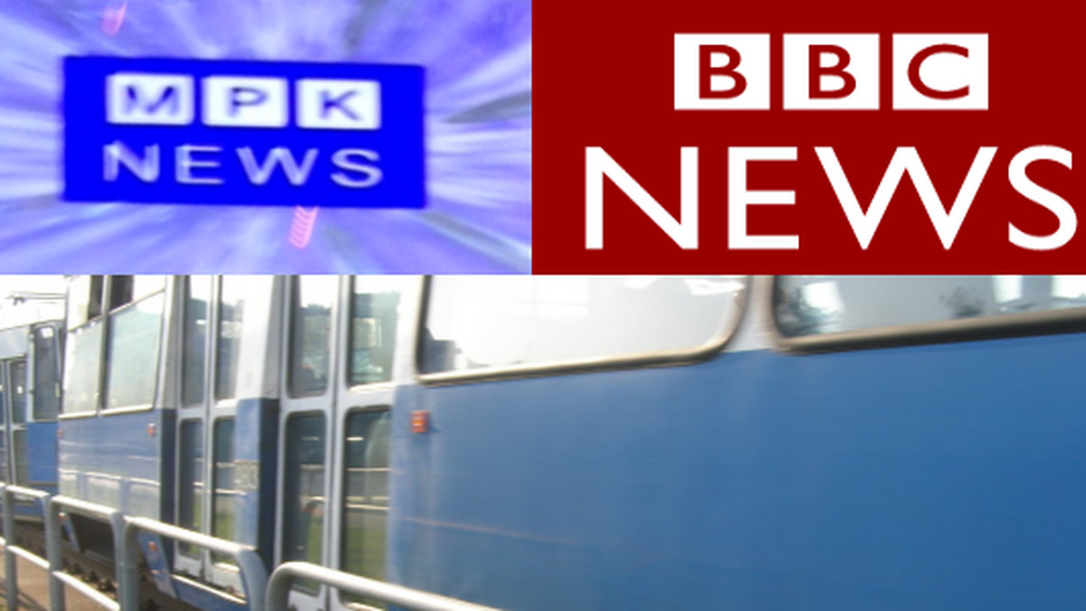 MPK News to aktualne informacje wyświetlane na nośnikach multimedialnych w nowoczesnych tramwajach i autobusach Miejskiego Przedsiębiorstwa Komunikacji. Jeden z naszych internautów zwrócił nam uwagę, że przypomina ono logo BBC News. Inspiracją dla niego było jednak zupełnie co innego.
