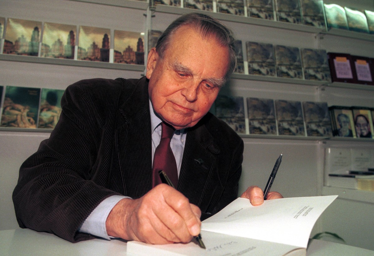 Czesław Miłosz. Fot. Jacek Herok/NEWSPIX.PL