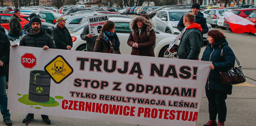 Trują nas! Mieszkańcy Czernikowic pilnują całą dobę żwirowni