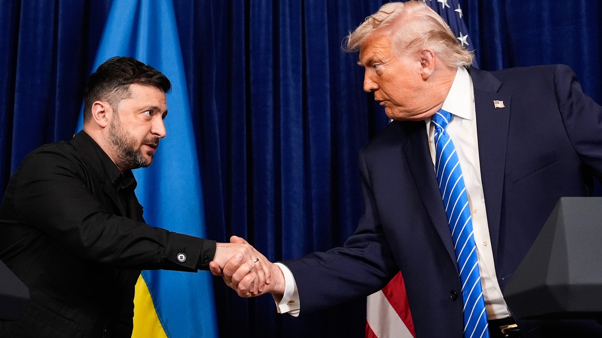 Volodimir Zelenski i Donald Tramp u Palm Biču 28. decembra 2025.