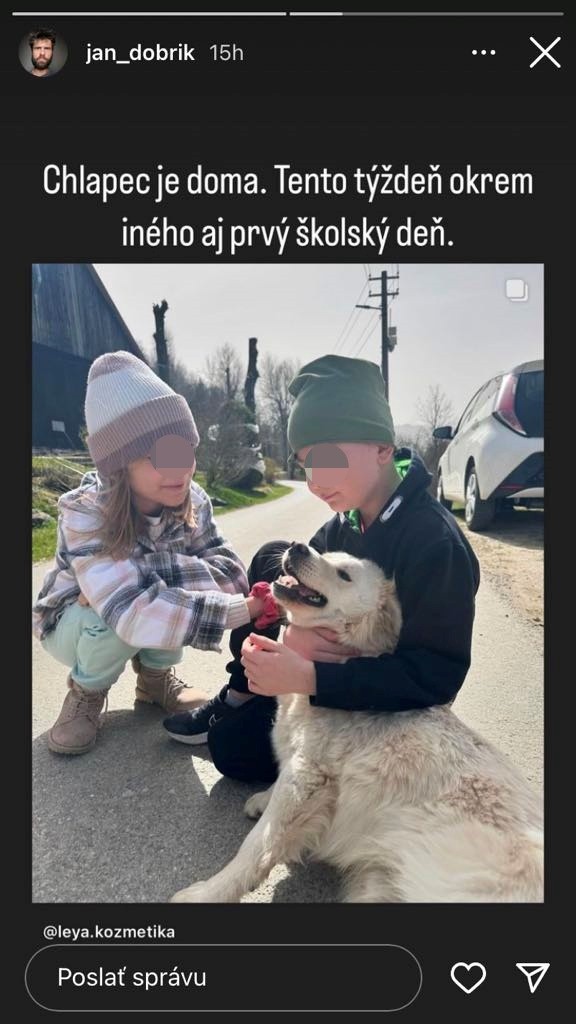 Timko je konečne doma. Jeho leukémia je v recesii.