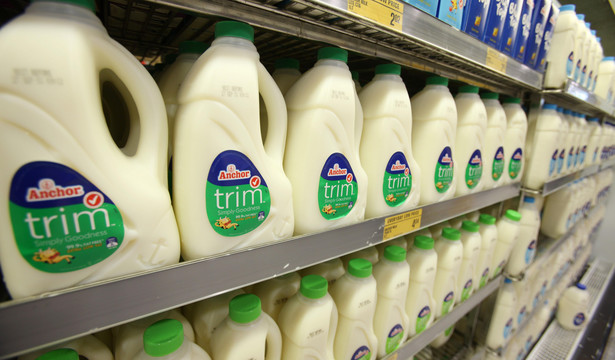 Mleko wyprodukowane przez Sanlu - firmę związaną ze skandalem z melaminą