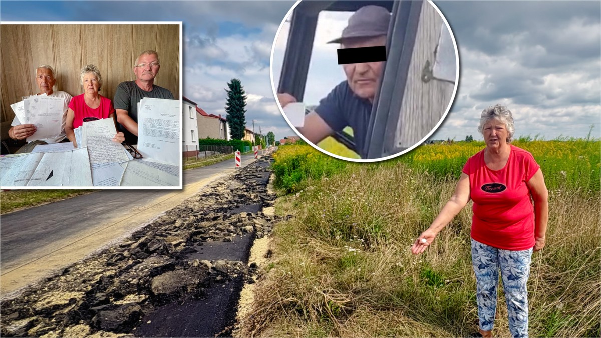 Sąsiedzi rolnika z Gliwic, który zaorał asfalt, zabrali głos. Mówią o latach strachu