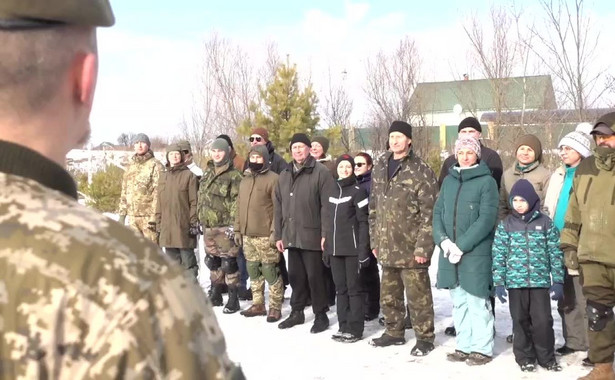 W Kijowie szkolą cywilów, jak przetrwać w razie wojny