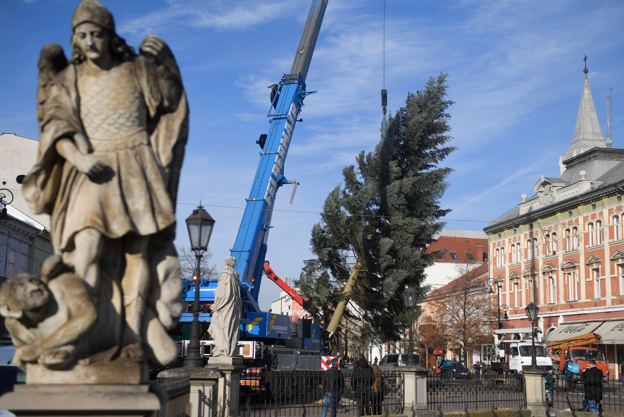 Centrum Košíc bude počas vianočných sviatkov zdobiť 20 metrov vysoká jedľa biela.
