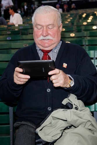 Lech i Danuta Wałęsowie na festiwalu w Sopocie