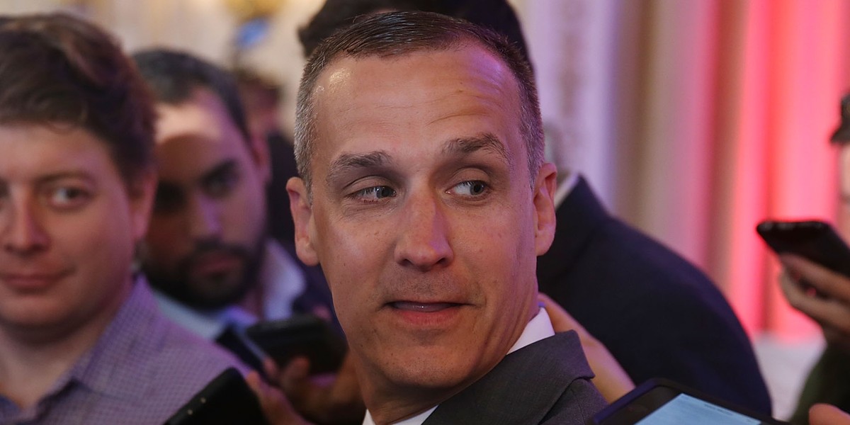 Corey Lewandowski, campaign manager for Republican presidential candidate Donald Trump.