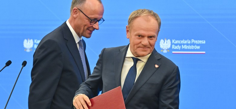 Niemiecka gazeta: Tusk i Merz podważają wielkie europejskie osiągnięcie