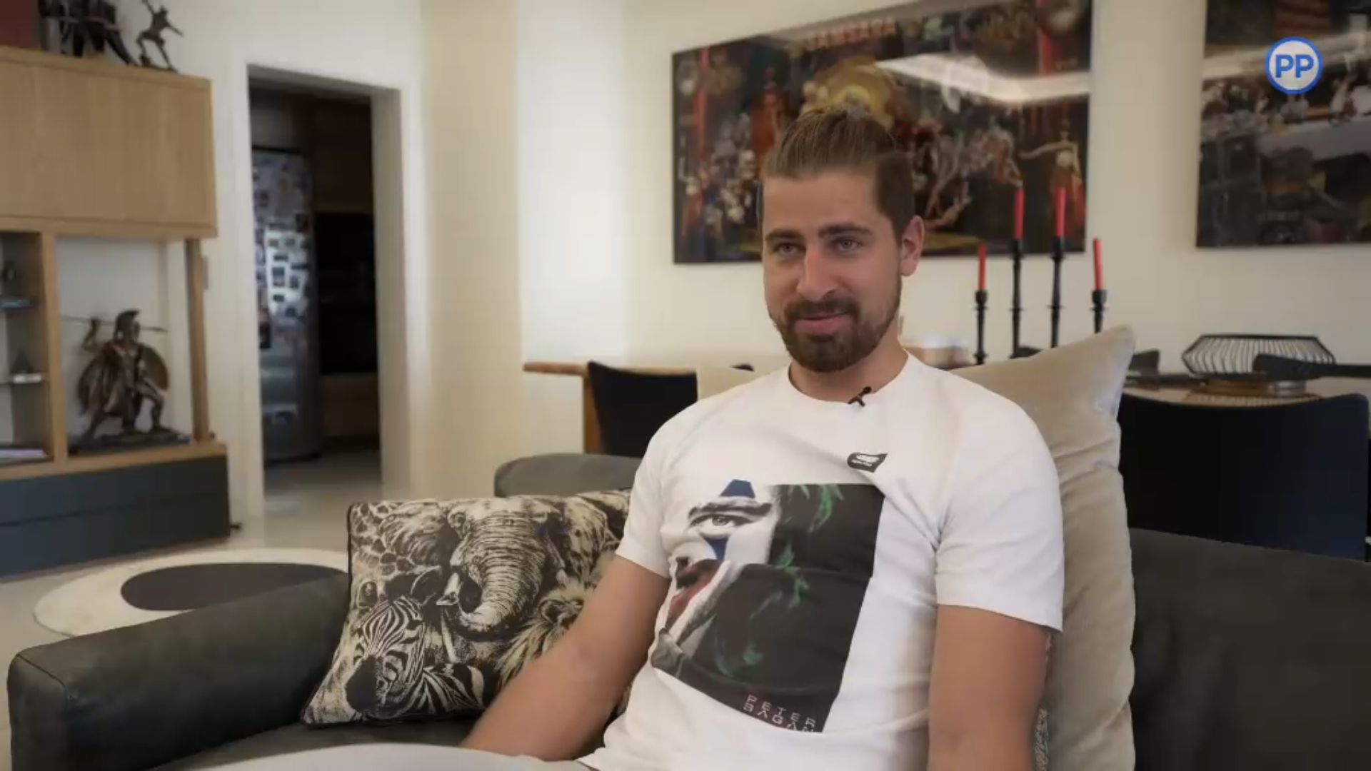 Peter Sagan ukázal, ako vyzerá jeho byt v Monaku. 