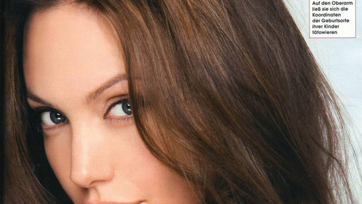Angelina Jolie - sesja do wrześniowego numeru magazynu "InStyle"