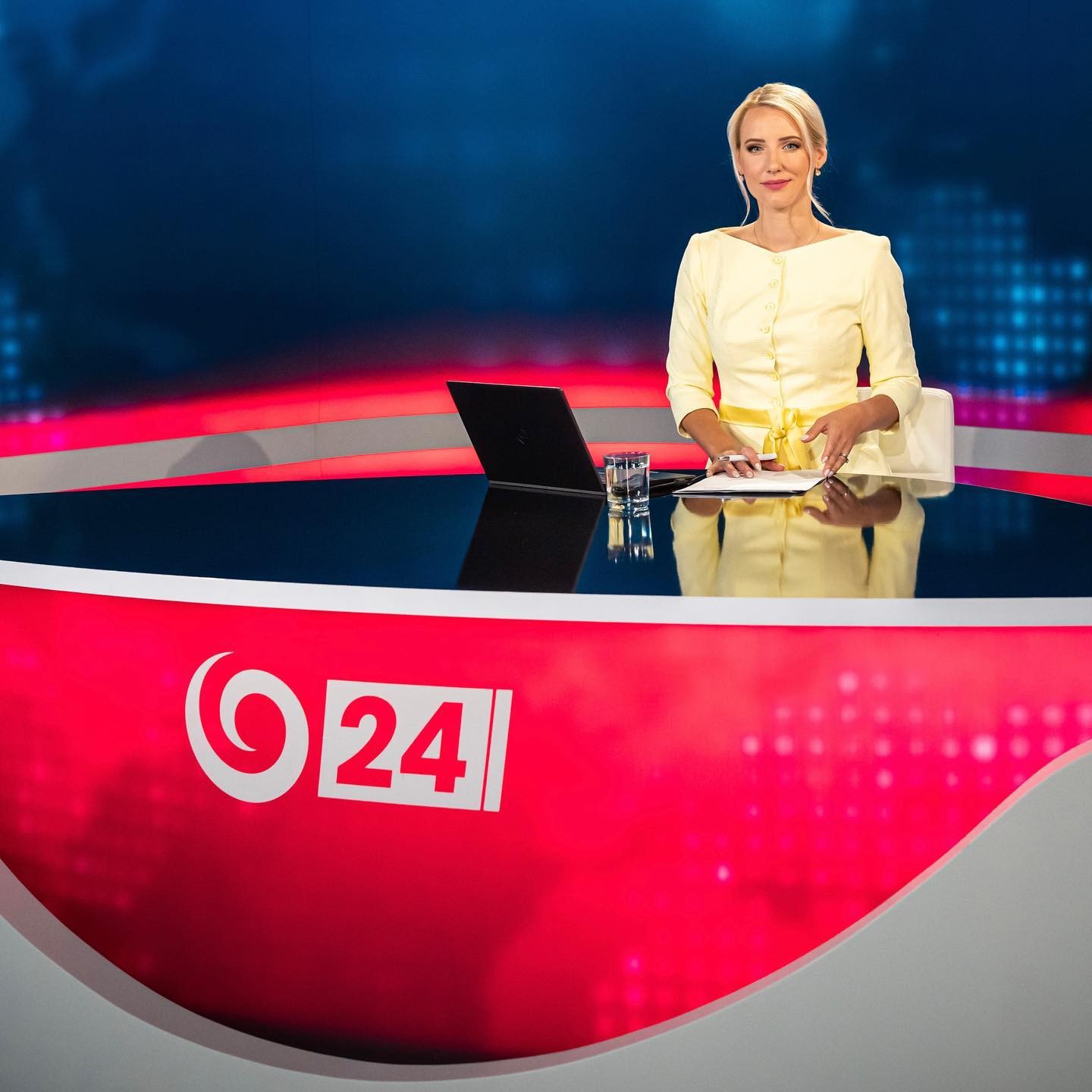 Slovenská moderátorka Dana Čapkovičová. 