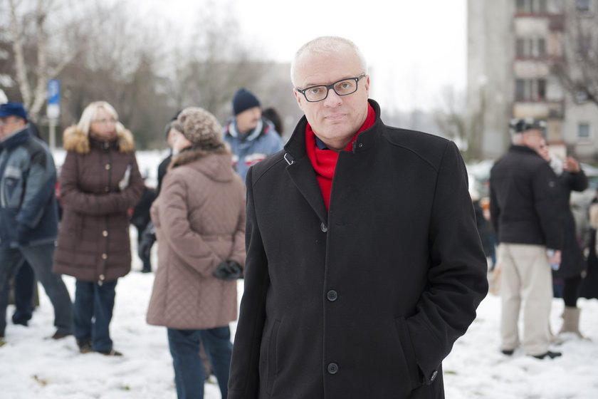 Protest mieszkańców w Tychach