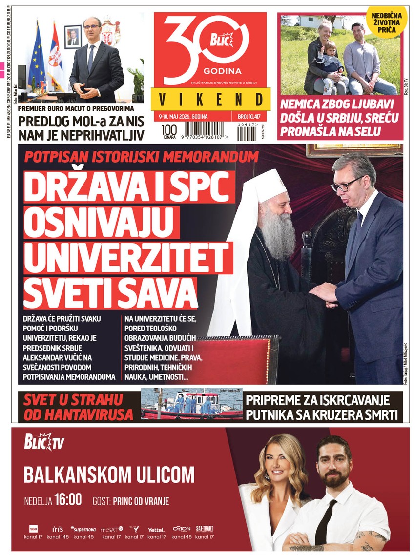 NASLOVNA BLIC