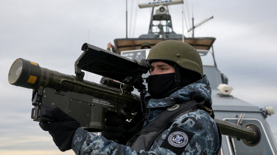 Ukraińskie służby na Morzu Czarnym, grudzień 2023 r.
