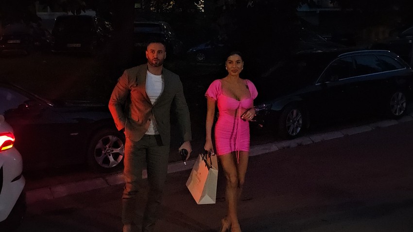 Mia Borisavljević sa mužem