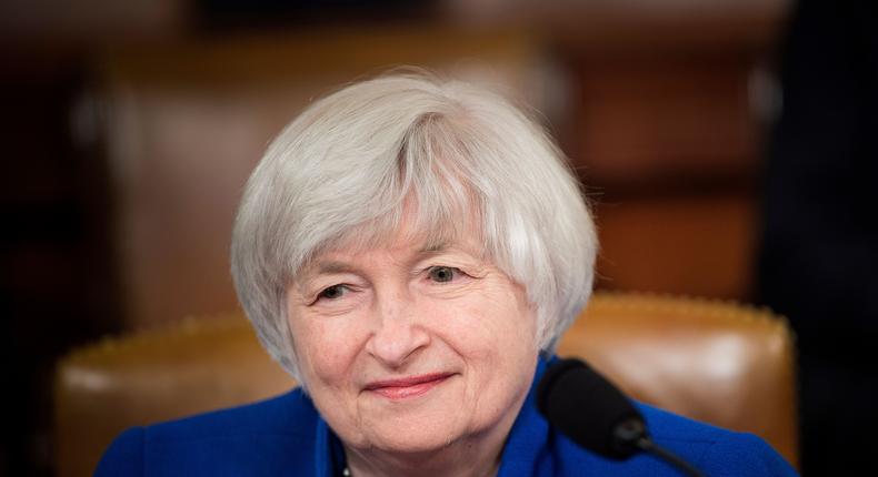 Treasury Secretary Janet Yellen.
