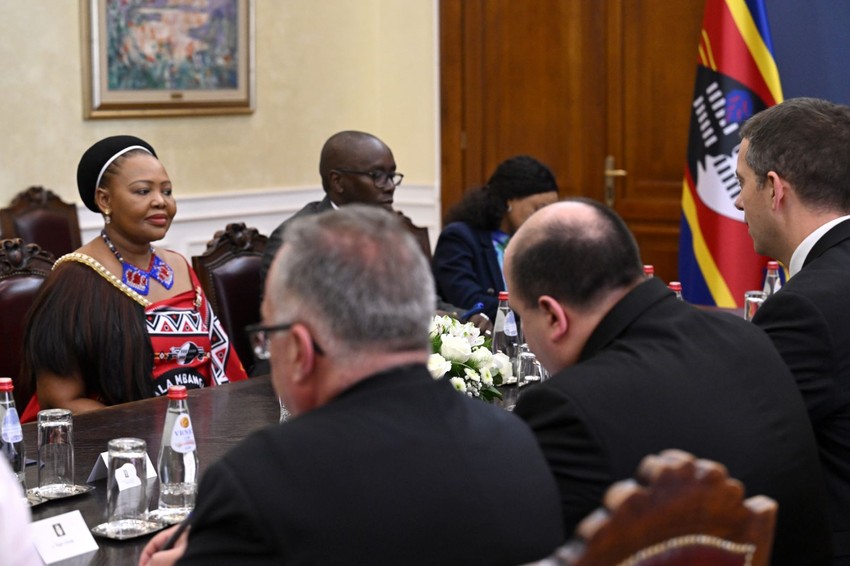 Marko Đurić sa Esvatini Folile Šakantu