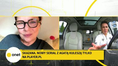 Agata Kulesza w Onet Rano o roli Alicji Mazur w serialu "Skazana"