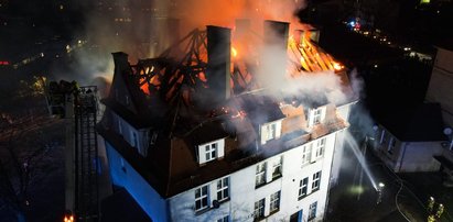 Tragiczny pożar kamienicy w centrum Grudziądza. Zginęła kobieta