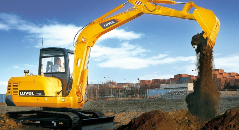 The Ghanaian government has placed a ban on the importation of excavators into the country