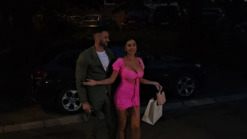 Mia Borisavljević sa mužem