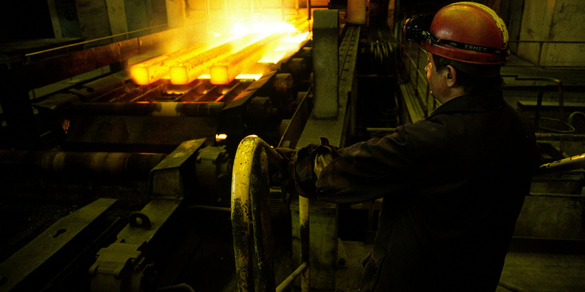 Produkcja stali w Polsce hamuje. Zdjęcie poglądowe.