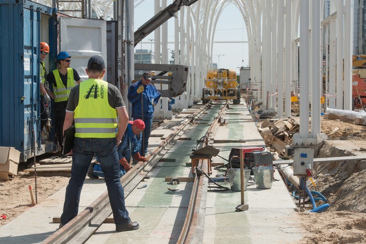 W planach są m.in. cztery perony obsługujące tramwaje.<br><br>fot. (ukit) PAP/Grzegorz Michałowski