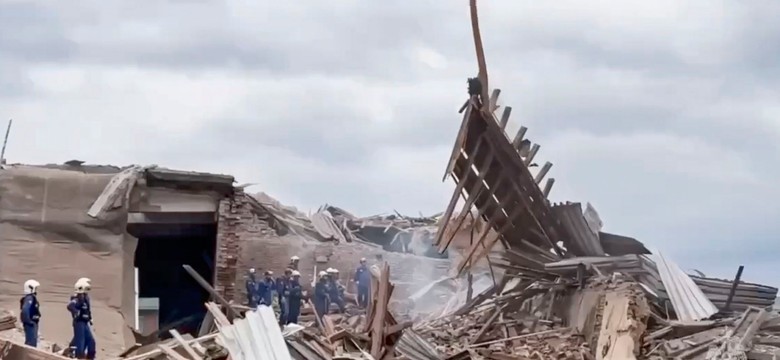 Wybuch w rosyjskiej fabryce. Trwały tam prace nad najnowszym rosyjskim bombowcem