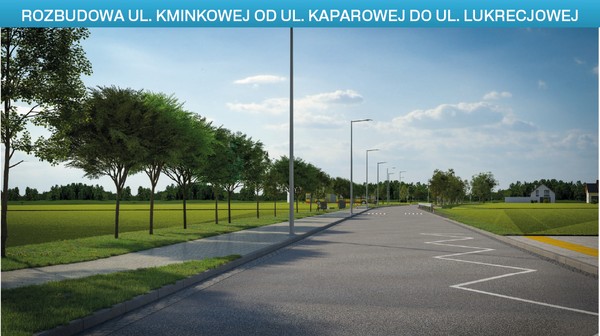 Ulica Kminkowa zostanie m.in. poszerzona