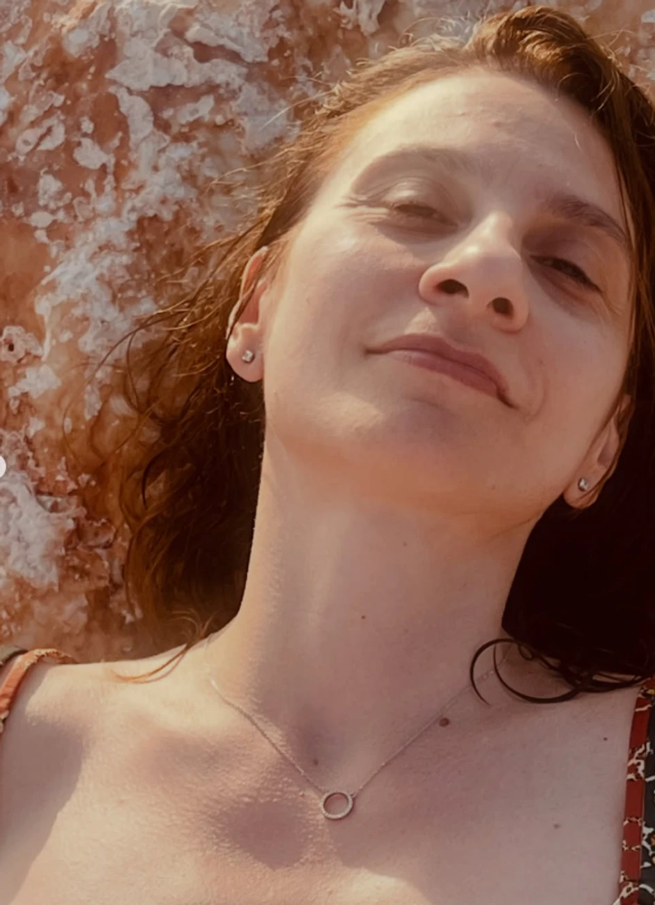 Anja Mandić na moru