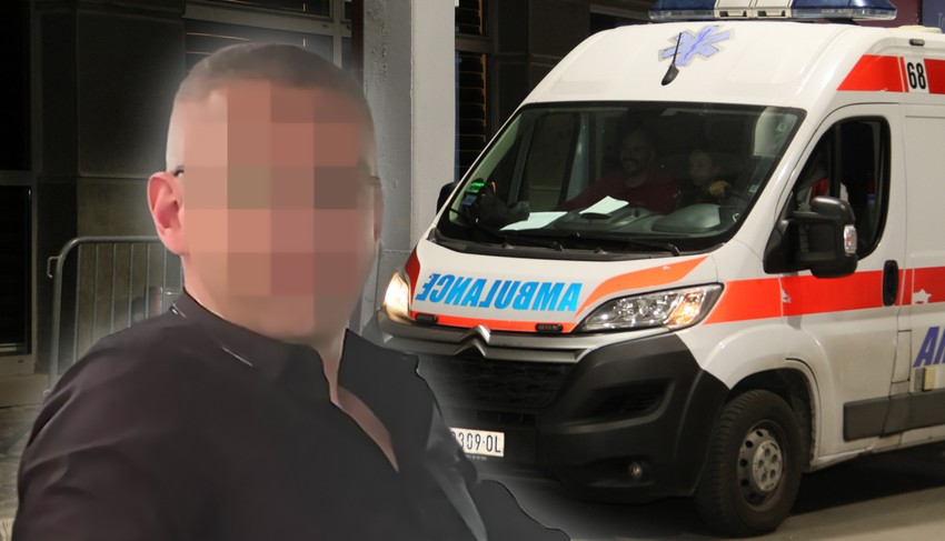 Povređeni vozač saniteta u Vranju