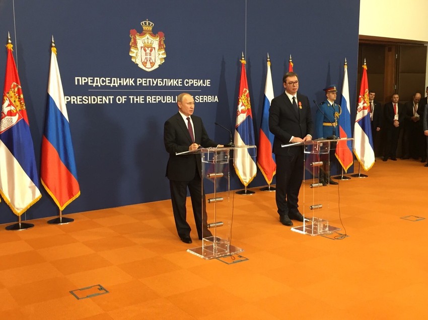 Vučić i Putin