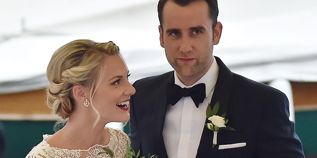 Matthew Lewis i Angela Jones wzięli ślub