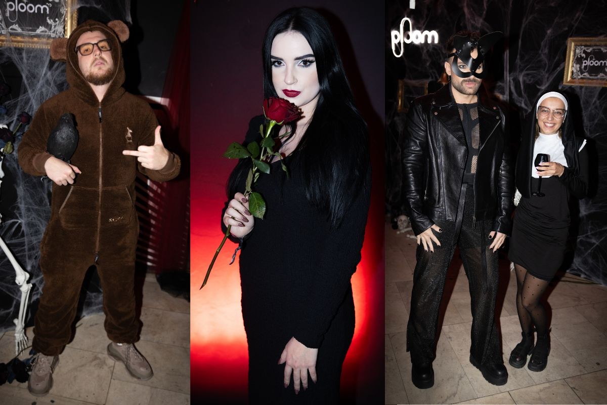 Halloweenska párty Ploom v klube Šafko