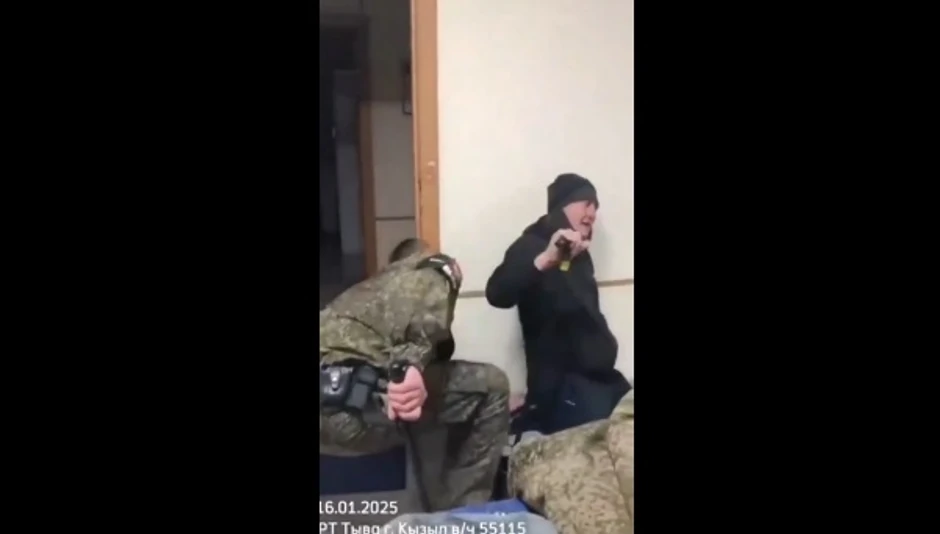 Navodno premlaćivanje ranjenih ruskih vojnika da se vrate na front