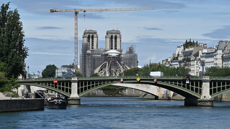 Katedra Notre Dame na zdjęciu z 2022 r.