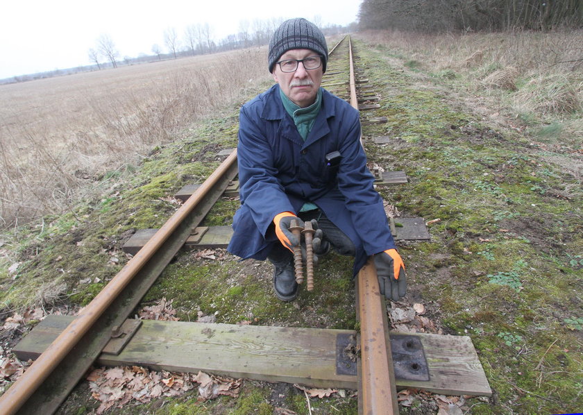 Złodzieje ukradli 180 śrub z torów. Mogli zabić!