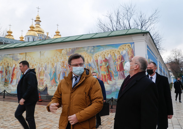 Dmytro Kuleba i Zbigniew Rau