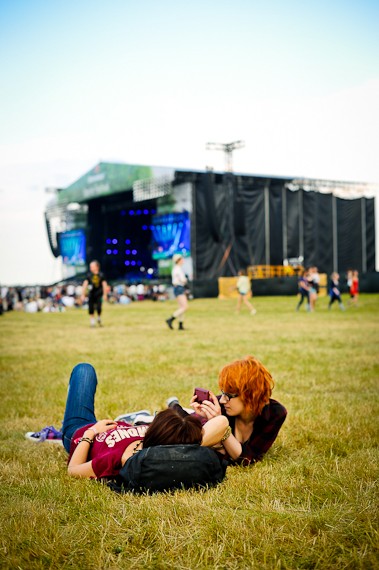 Publiczność na festiwalu Heineken Open'er (fot. Artur Rawicz / Onet)