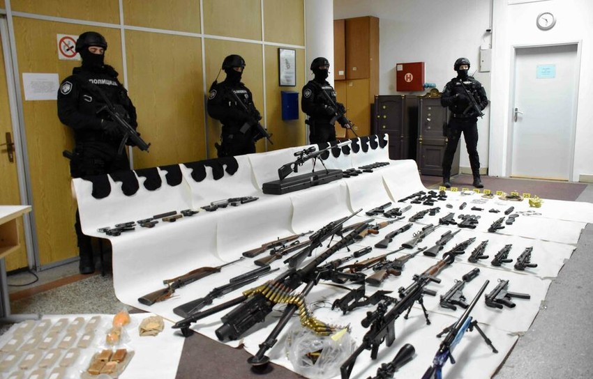 Oružje zaplenjeno u Veljinoj kući strave u Ritopeku