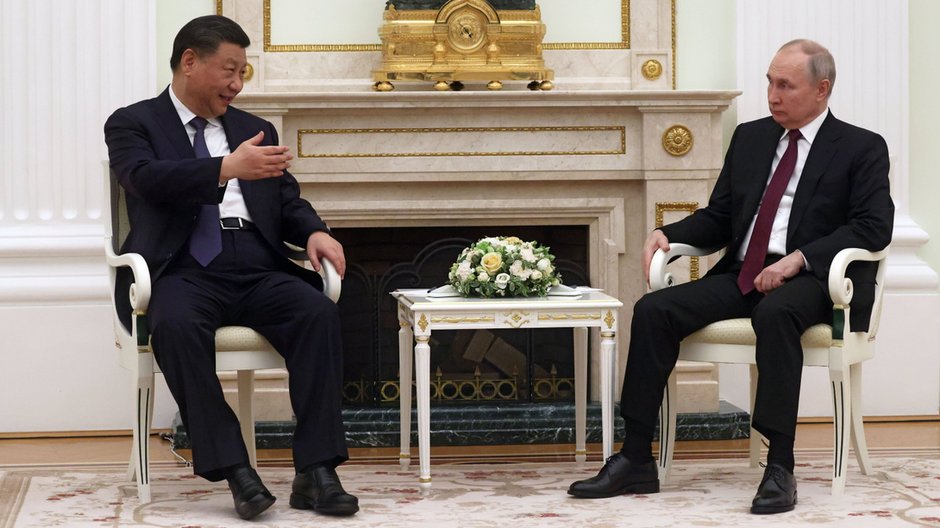 Xi Jinping i Władimir Putin