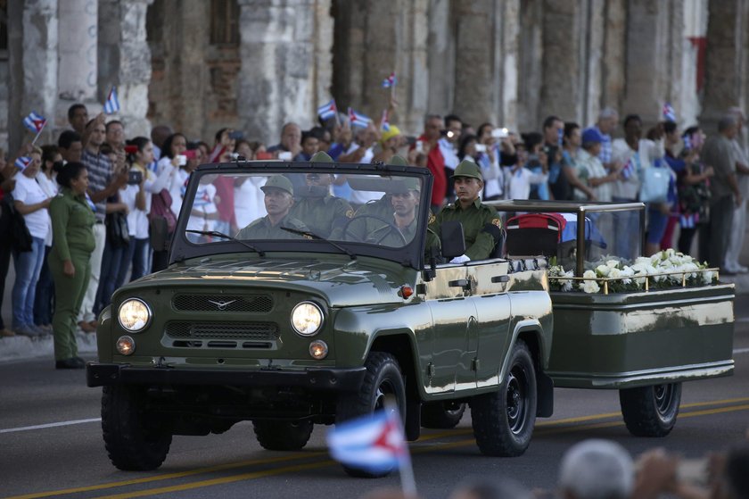 Uroczystości pogrzebowe Fidela Castro